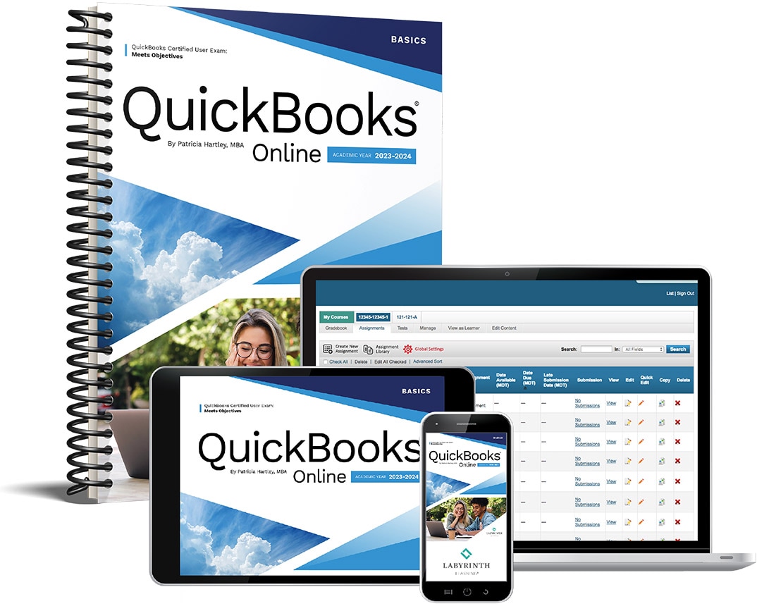 QuickBooks Online Basics, Academic Year 20232024